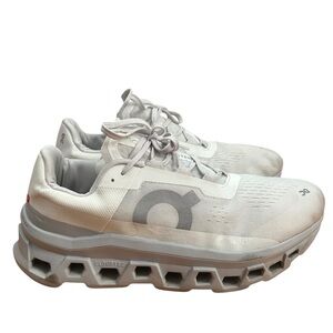On Cloudmonster Sneakers Sz 12.5 White Glacier